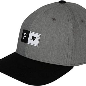 NEW Puma Trunk Slammer Quiet Shade/Puma Black Snapback Golf Hat/Cap
