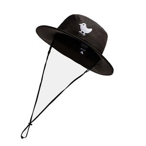 NEW Bad Birdie Sun Bucket Black Small/Medium Golf Hat/Cap