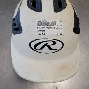 Used Rawlings Batting Helmet M L Standard Baseball And Softball Helmets