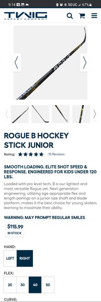 Rogue B Hockey Stick Senior - Twig Hockey Company