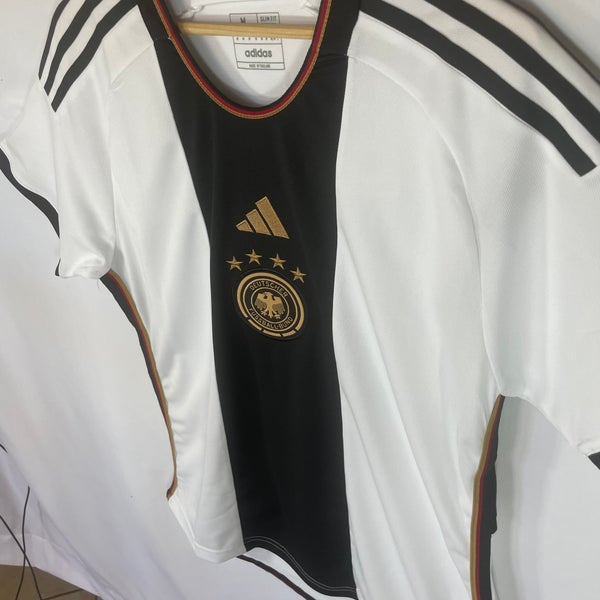 Adidas Germany Home Long Sleeve Jersey [White/Black]