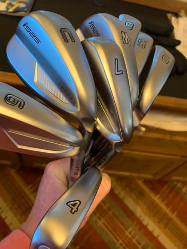 New Right Handed Stiff Flex Steel Shaft i525 Iron Set