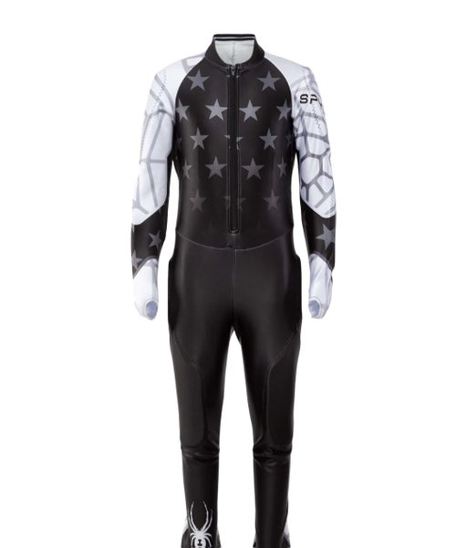 Gray Men's Youth Used Size 12 Spyder Padded GS Speedsuit