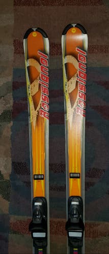 170cm ROSSIGNOL ROC X Skis w/ROSSIGNOL Bindings ADULT *USED* CLEAN