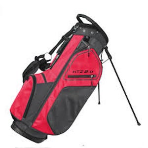 Ray Cook Mens Hotz 2 Std Bag Blk-red Golf Stand Bags