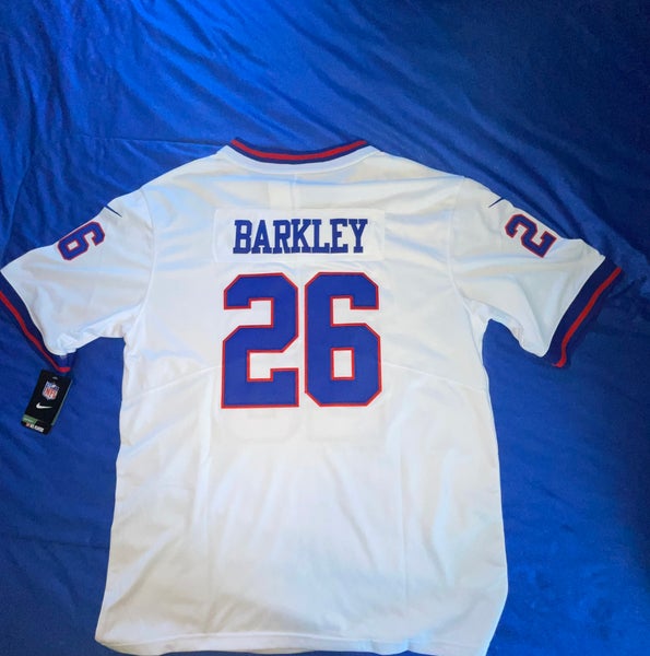 saquon barkley framed jersey