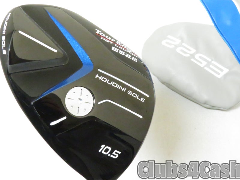 Tour Edge Hot Launch E522 Driver Houdini Sole 10.5° Fubuki HL 50R Regular +Cover
