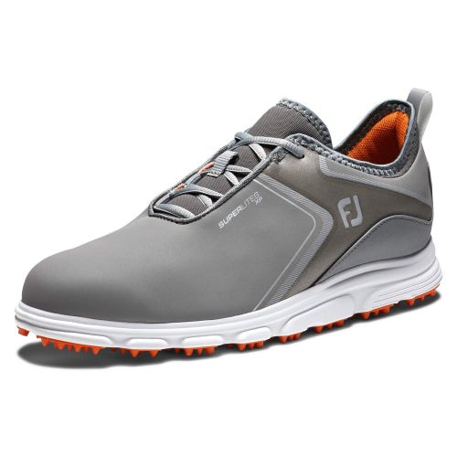 FootJoy Men's Superlites XP Previous Season Style Golf Shoes Grey/Black 9 XW US