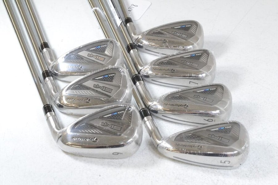 TaylorMade SIM2 Max 5-PW,AW Iron Set Right Stiff Flex KBS MAX MT