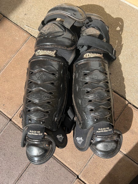 Used Diamond Catcher's Leg Guard