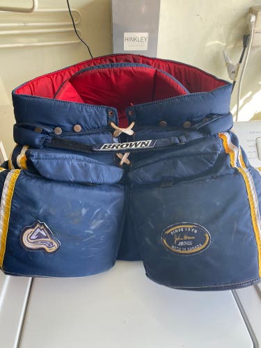 Used Large  Pro Stock Hockey Goalie Pants