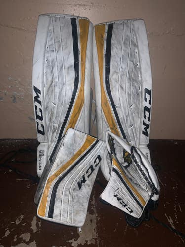 Used 34+1" Regular CCM Premier R1.9 Goalie Full Set