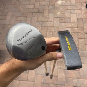 Momentus Golf Swing Trainer And Putter