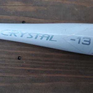 Used 2018 Easton Crystal Alloy Bat -13 16OZ 29"