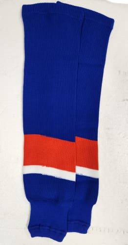 Pear Socks, Islander Colors, Knit Senoir Hockey Socks