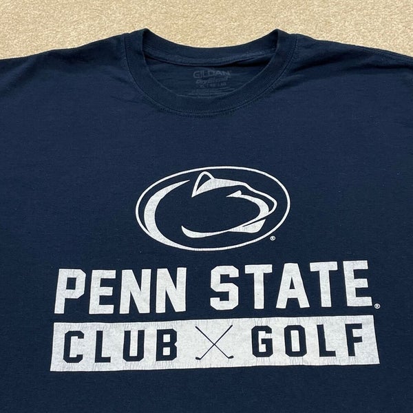 Dyme Lyfe Men's Penn State Nittany Lions Blue Logo Block Button-Up Shirt, XL, Team | Holiday Gift