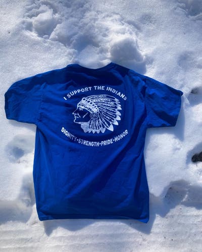 Turners Falls HS Indians T shirt Large