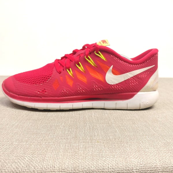 Bouwen op kruising afgewerkt Nike Free 5.0 Womens Running Shoes Size 9.5 Pink Athletic Sneakers  642199-601 | SidelineSwap