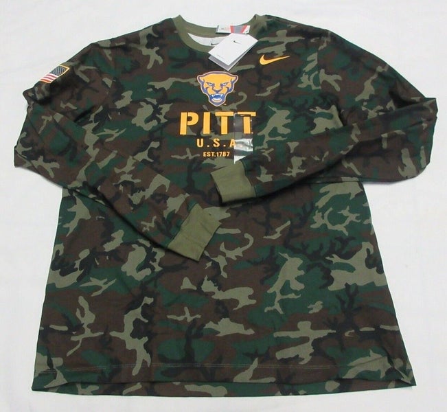 Nike Black Pittsburgh Pirates Camo Logo T-shirt for Men