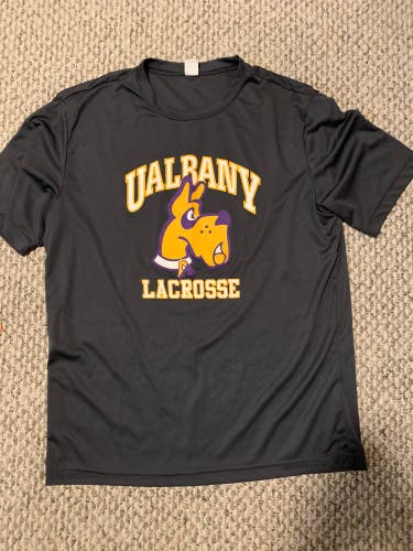 Ualbany lacrosse performance t shirt