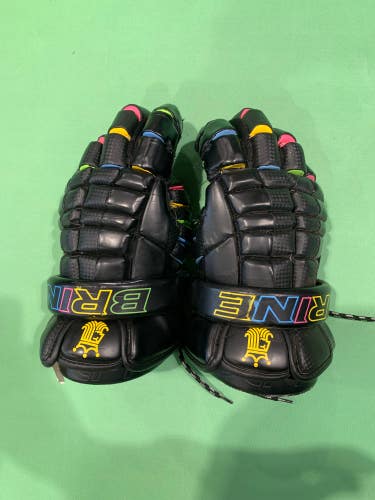 Used Brine Deft Lacrosse Gloves (10")