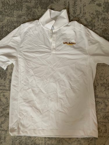 Albany Lacrosse White Used Men's Nike Shirt