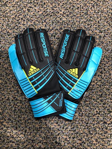 New Adidas Response Soccer Goalie Gloves - Size: 4