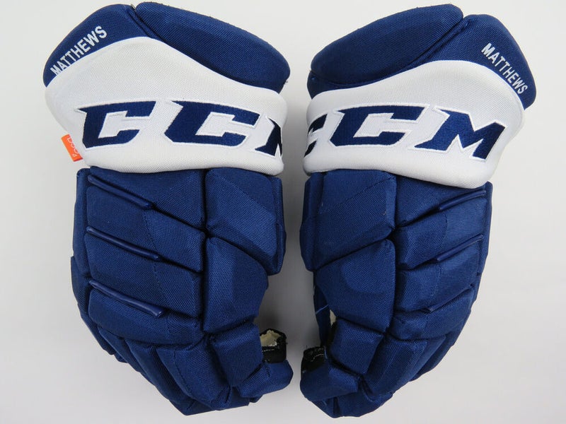 AUSTON MATTHEWS Practice Used CCM Toronto Maple Leafs NHL Hockey