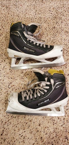 Junior Used Bauer Supreme One60 Hockey Goalie Skates Regular Width Size 6