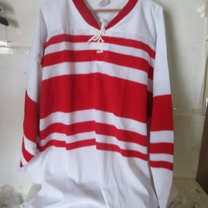 BRAND NEW ADULT XXXL  Detroit Red Wings NHL PRO STYLE HOCKEY JERSEY