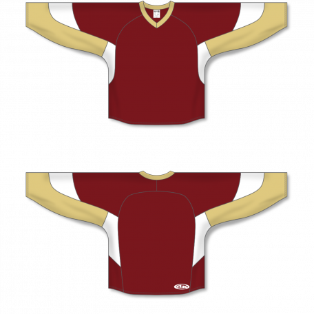 Monkeysports Colorado Avalanche Uncrested Adult Hockey Jersey in Maroon Size XX-Large
