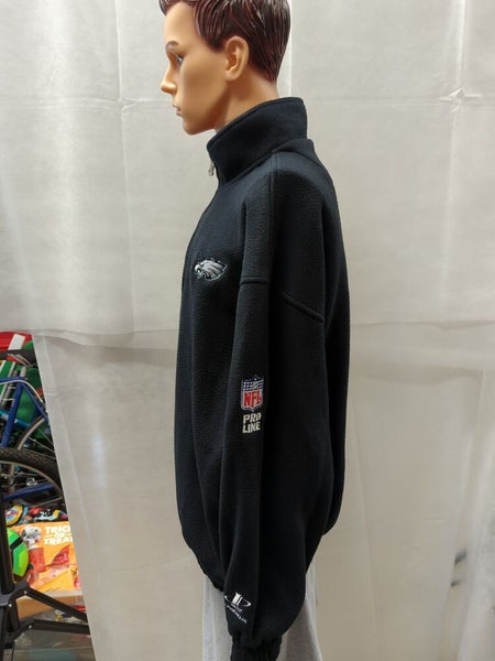 NFL Philadelphia Eagles Vintage Logo 1/4 Zip Fleece Pullover XS-4XL,  LT-4XLT New