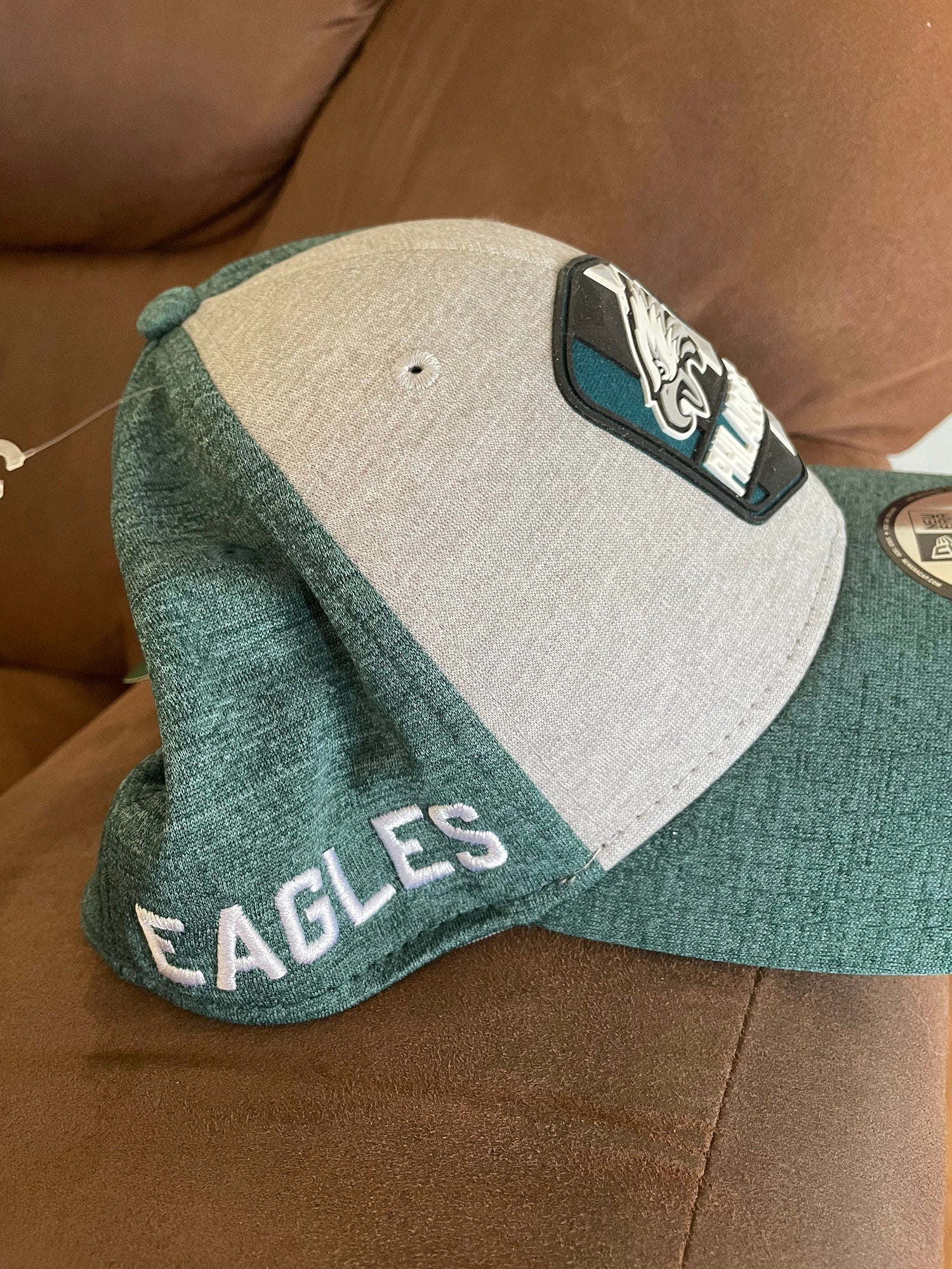 Philadelphia Eagles 2021 NFL SIDELINE HOME STRETCH-SNAP Hat