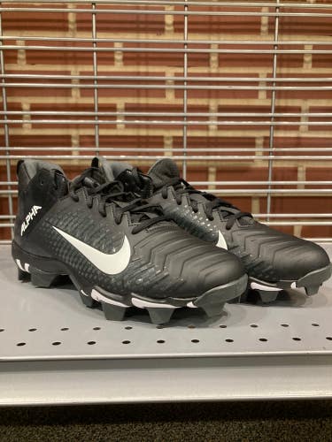 New Men's 9.5 (W 10.5) Molded Nike ALPHA Cleats