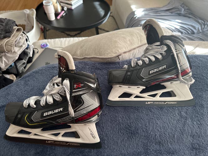 Used Bauer Extra Wide Width  Size 4.5 Vapor 2X Pro Hockey Skates