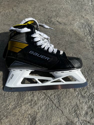 Senior Used Bauer Supreme 3s Hockey Goalie Skates Regular Width Size 7