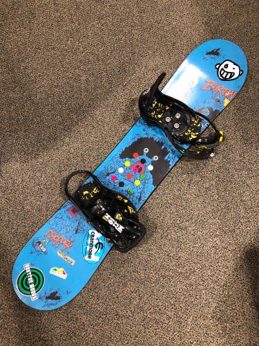 Used Burton Chopper (130 cm) Snowboard with Bindings