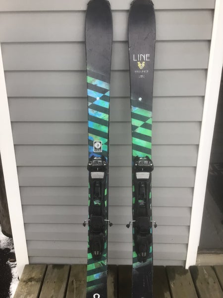 Women's Line 158 cm Alpine Touring Soulmate Skis With Bindings & Skins