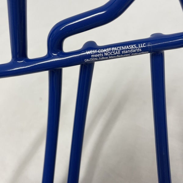 Riddell Z-2BD/ ROPO-DW Adult Football Face Mask In Seattle Blue.