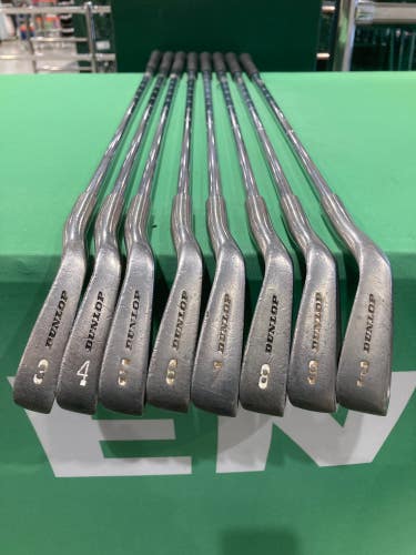 Used Men's Dunlop Right Iron Set Stiff Steel