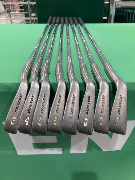 Used Men's Dunlop Right Iron Set Stiff Steel