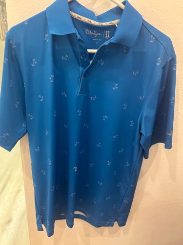 Blue Used Small Men's Walter Hagen Shirt