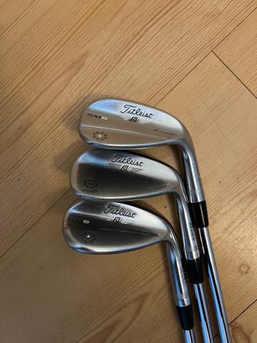 Titleist BV Vokey SM6/SM5 Wedge Stiff flex Steel Shaft Right Handed 50/54/58