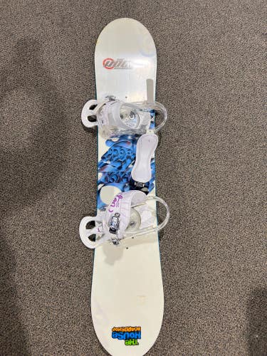 Girls 51" Burton Snowboard with bindings