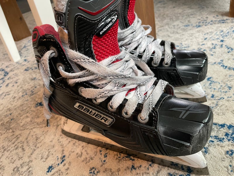 Used Bauer Regular Width Size 3.5 Vapor 1X Hockey Goalie Skates