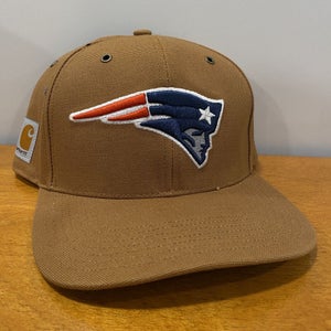 New England Patriots Hat Baseball Cap Carhartt 47 Brand Heavy Duty Strapback