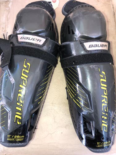 Used Bauer Supreme 150 Shin Pads