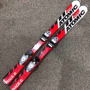 Used Atomic Race 6 (120 cm) Skis With Bindings