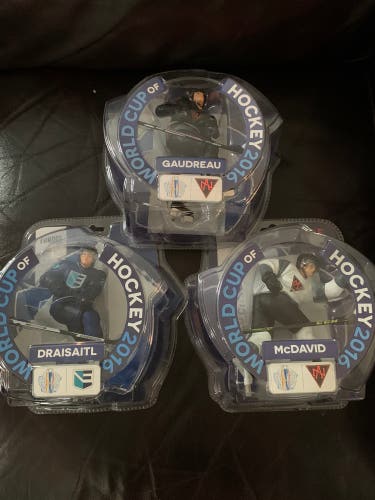 Lot of 10 Figures Connor Mcdavid Draisaitl Gaudreau