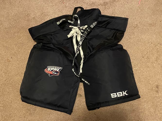 Pro Stock SBK Hockey Pant Lowers / Shells Size Medium - SPHL - Huntsville Havoc